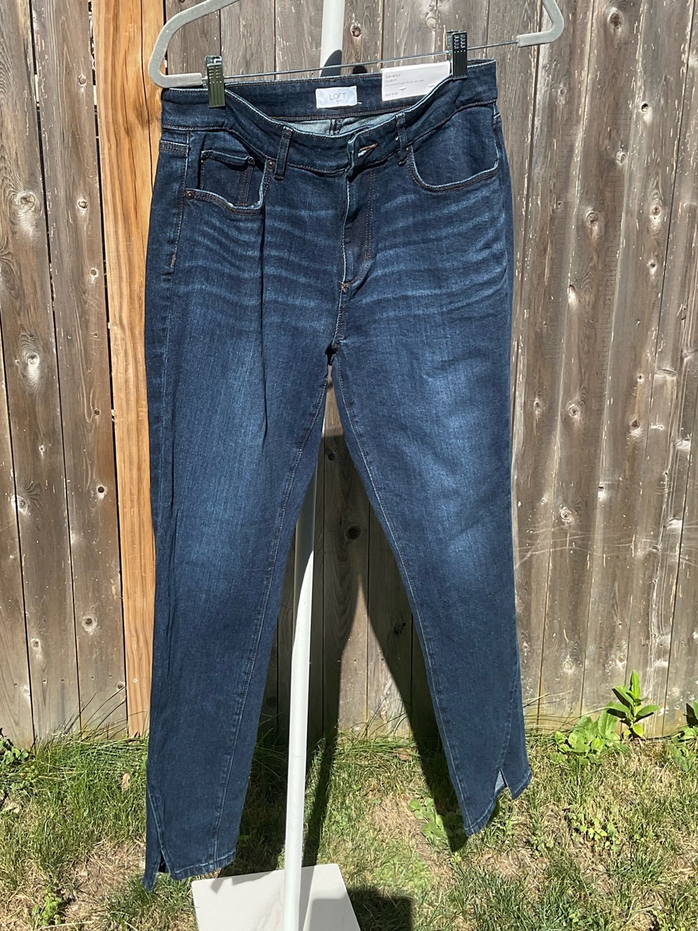 LOFT Dark Blue Slim Jeans